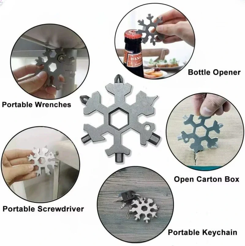 18-in-1 Snowflake Multi-Tool - Image 9