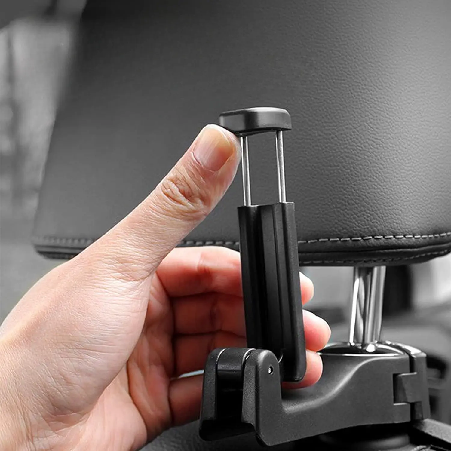 2 in 1 Car Headrest Hidden Hook - Image 3