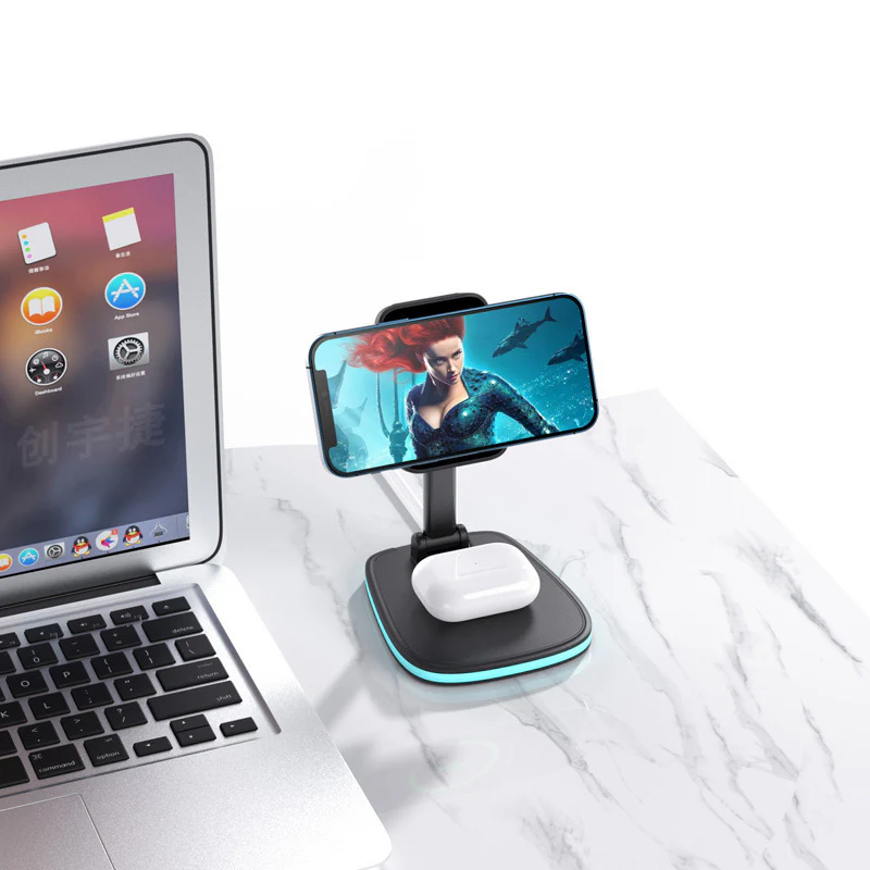 3-in-1 Magnetic Wireless Charging Stand - Image 3