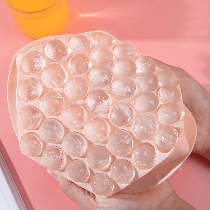 37-Grid Round Ice Cube Tray - Image 3