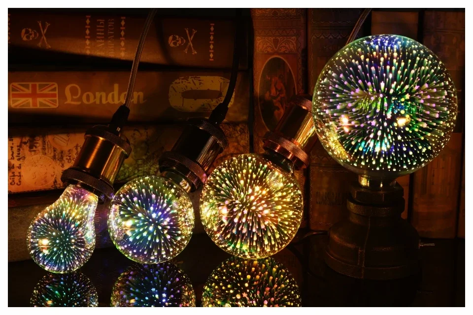 3D Fireworks LED Bulb - Image 6