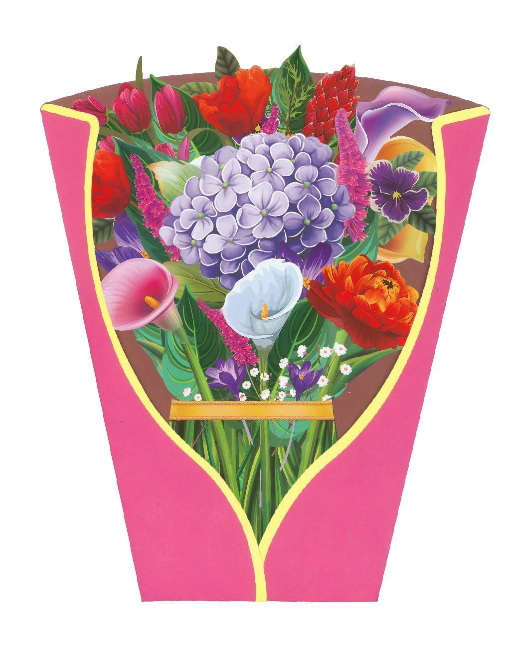3D Pop-Up Flower Bouquet - Image 13