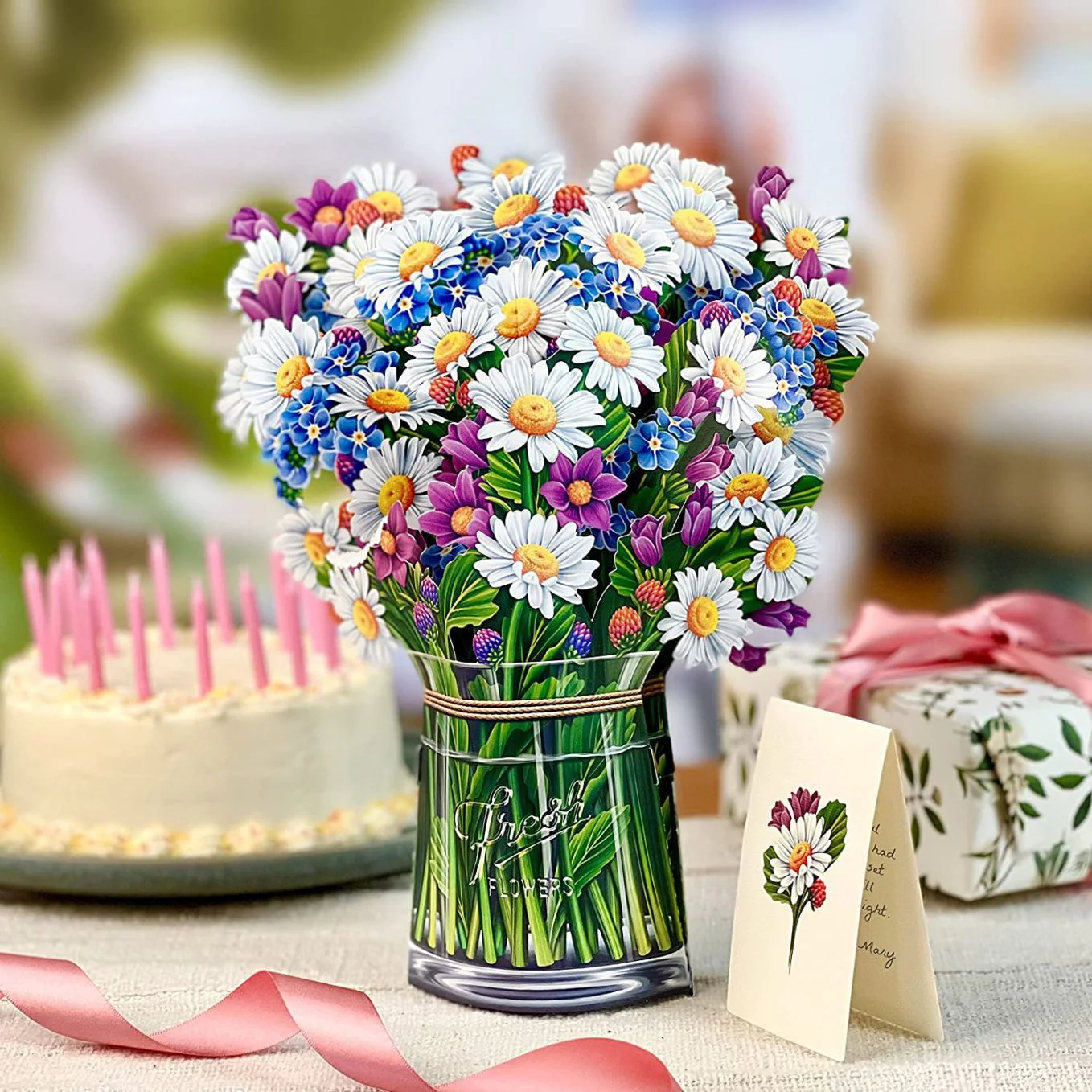 3D Pop-Up Flower Bouquet - Image 14