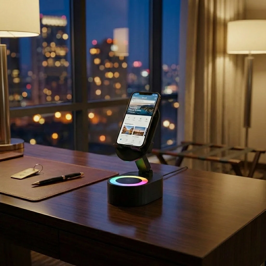 4-in-1 Wireless Induction Speaker and Charging Base - Image 6