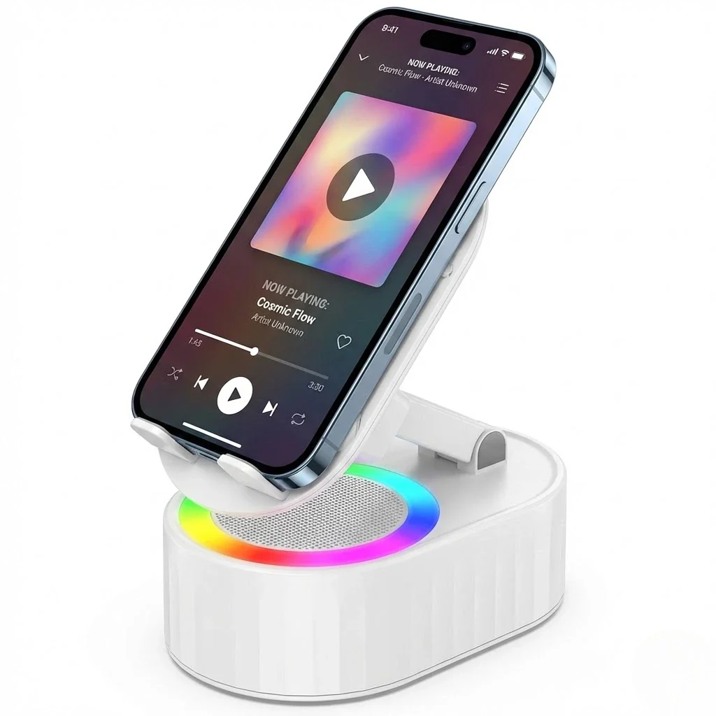 4-in-1 Wireless Induction Speaker and Charging Base - Image 7
