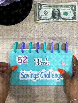 Savings Binder l 52 Week Savings Challenge - Image 8