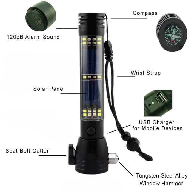 7-in-1 Emergency Flashlight - Image 2