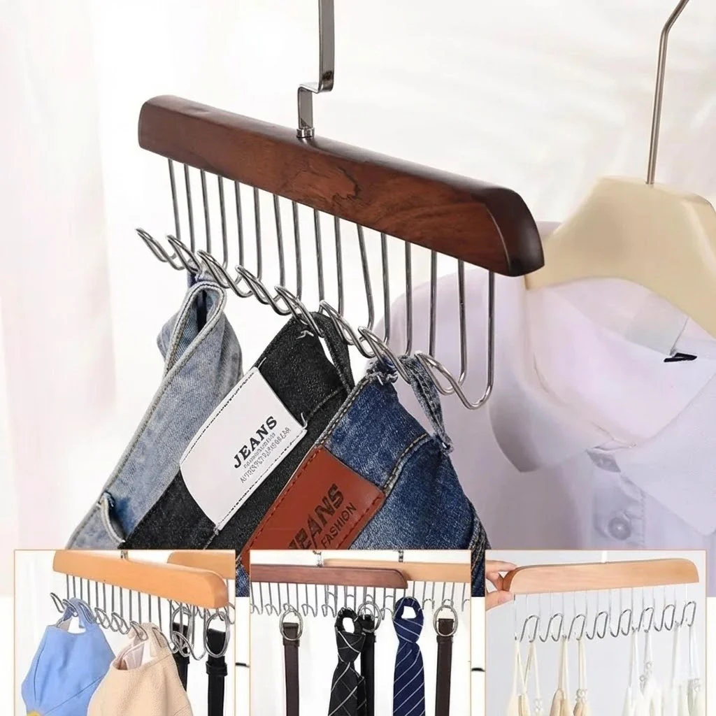 8-in-1 Multi-Hook Wardrobe Hanger - Image 2