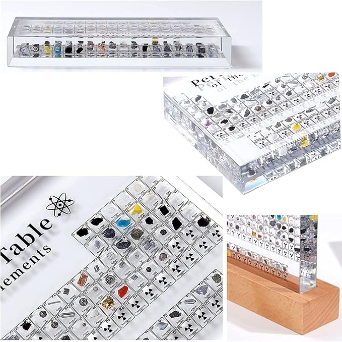Acrylic Periodic Table with Element Samples - Image 4