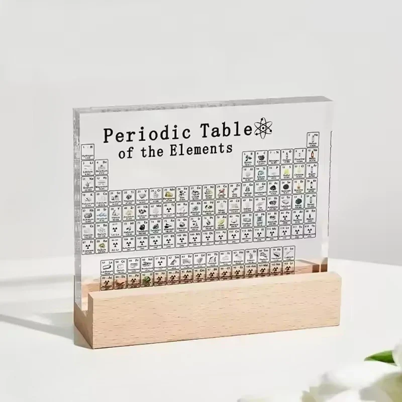 Acrylic Periodic Table with Element Samples - Image 6