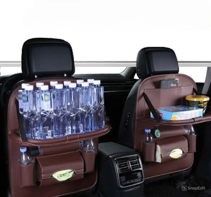 Backseat Car Organizer with Foldable Tray - Image 8