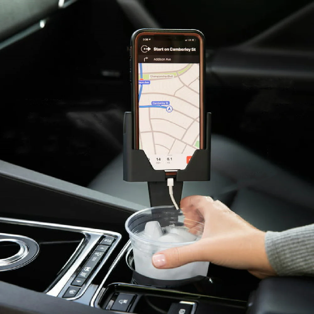 Car Cup Holder Phone Mount - Image 3