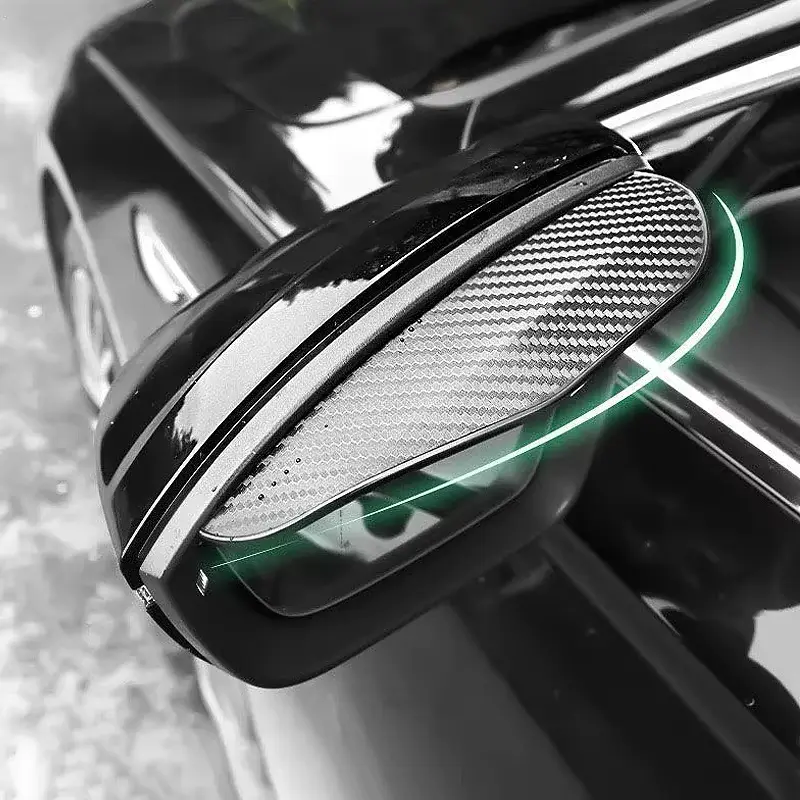 Car Mirror Rain Visor Guard (2PCS Set) - Image 3