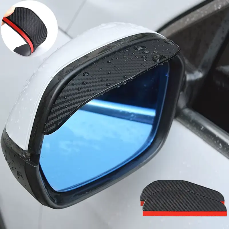Car Mirror Rain Visor Guard (2PCS Set) - Image 7