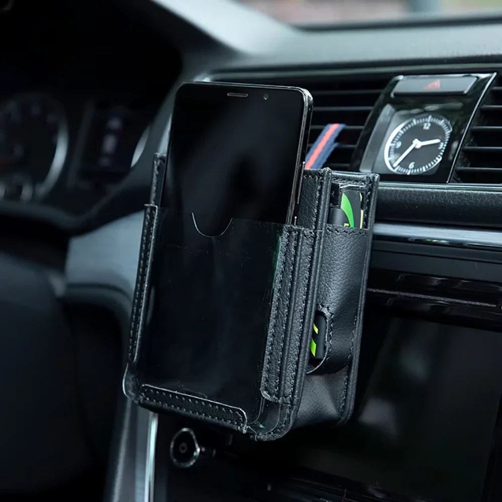 Car Phone Holder with Storage Pockets - Image 8