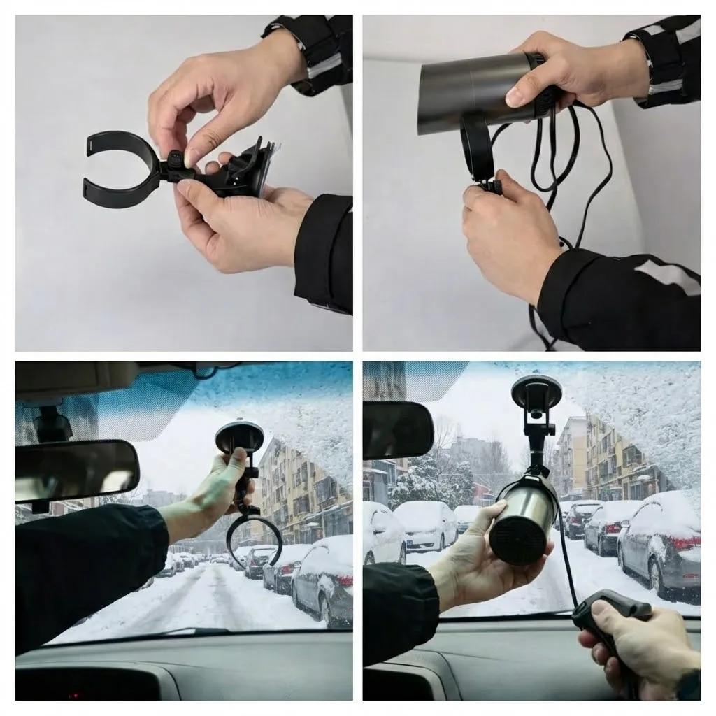 Car Windshield Defroster Fan - Image 4