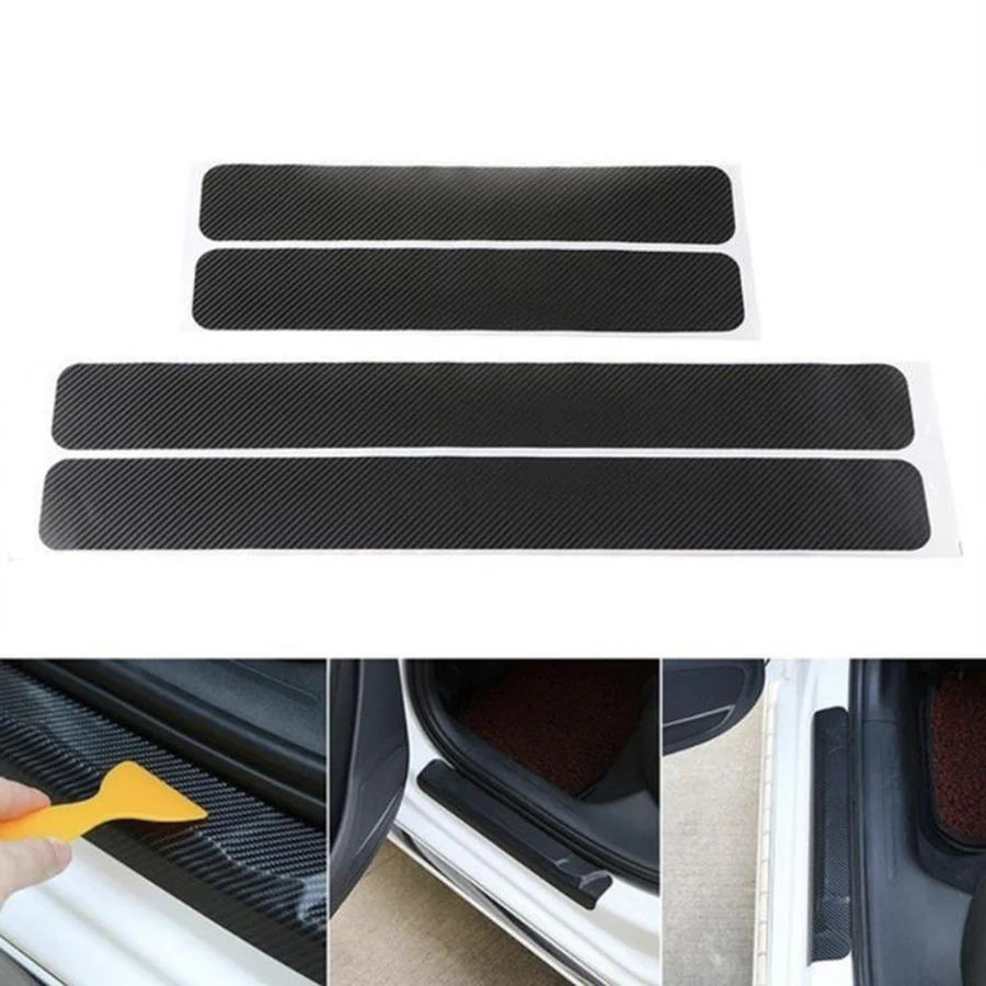 Carbon Fiber Door Sill Protectors (4PCS) - Image 3