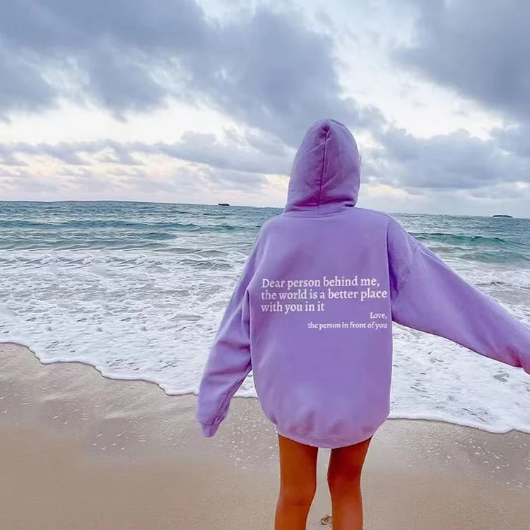 Dear Person Behind Me Hoodie - Image 18