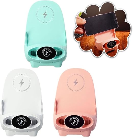 Desktop Wireless Fast Charging Phone Holder - Image 3
