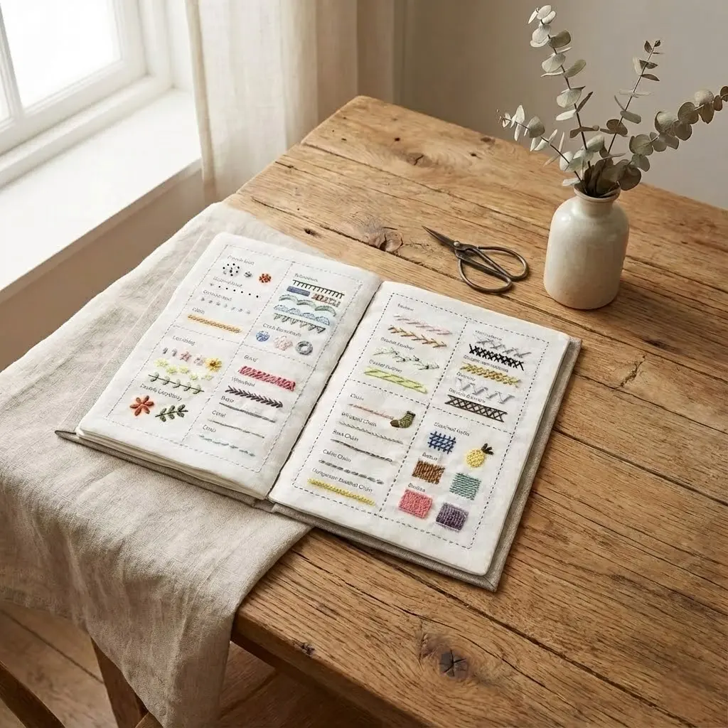 Embroidery Stitch Book Kit - Image 5
