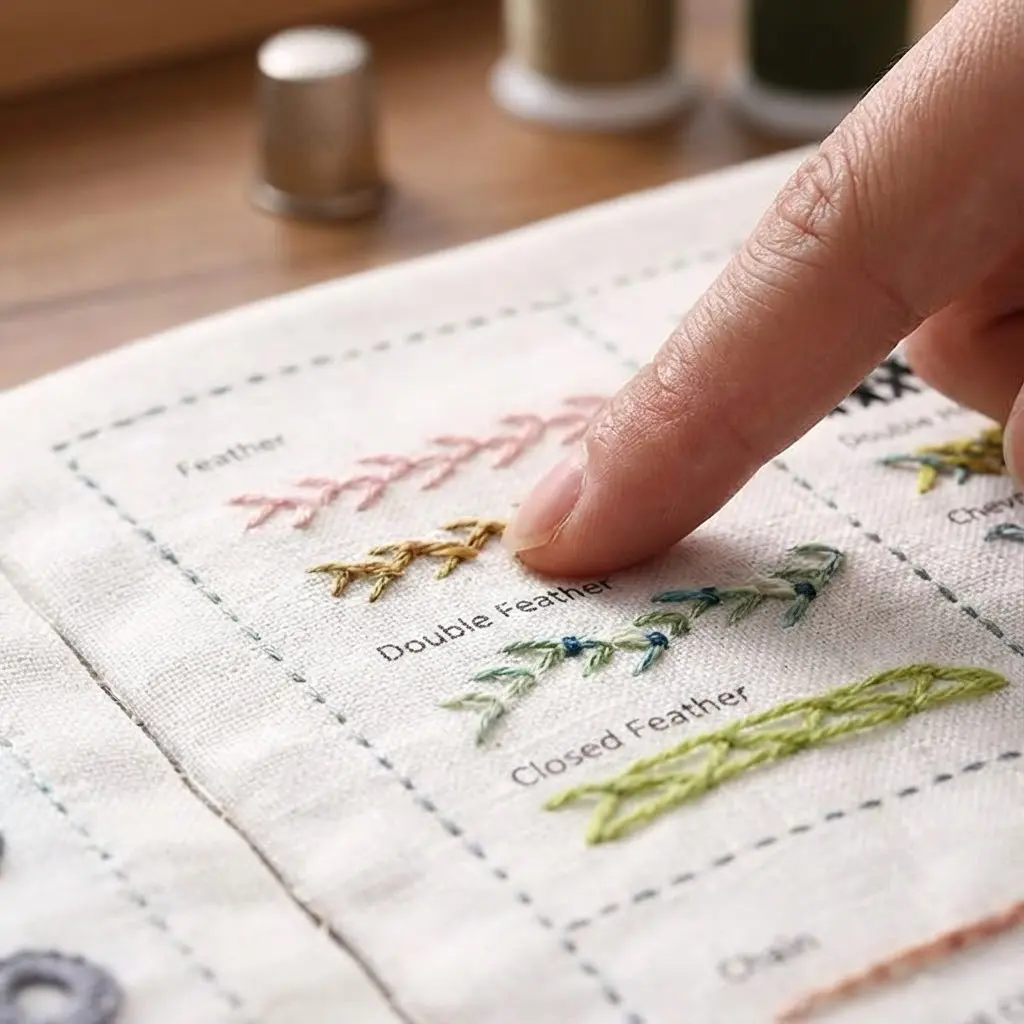 Embroidery Stitch Book Kit - Image 6