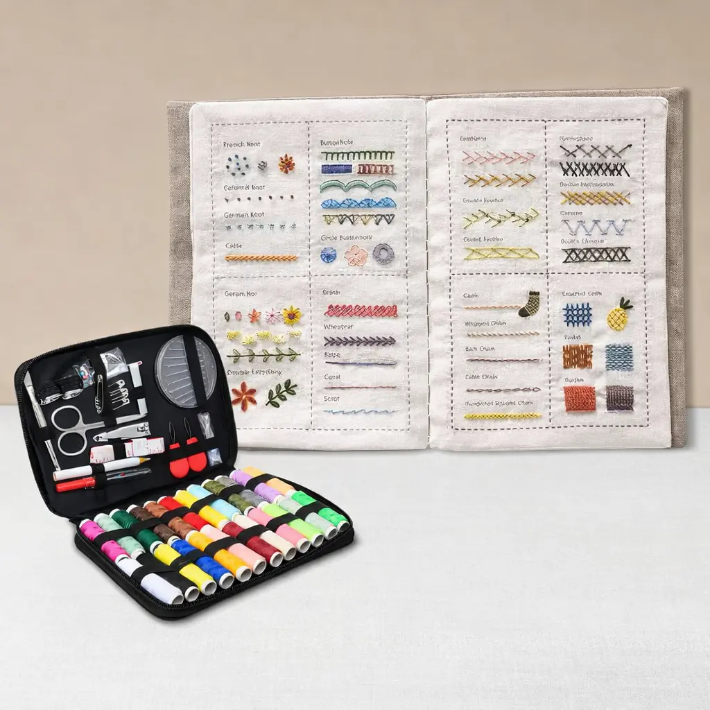 Embroidery Stitch Book Kit - Image 7
