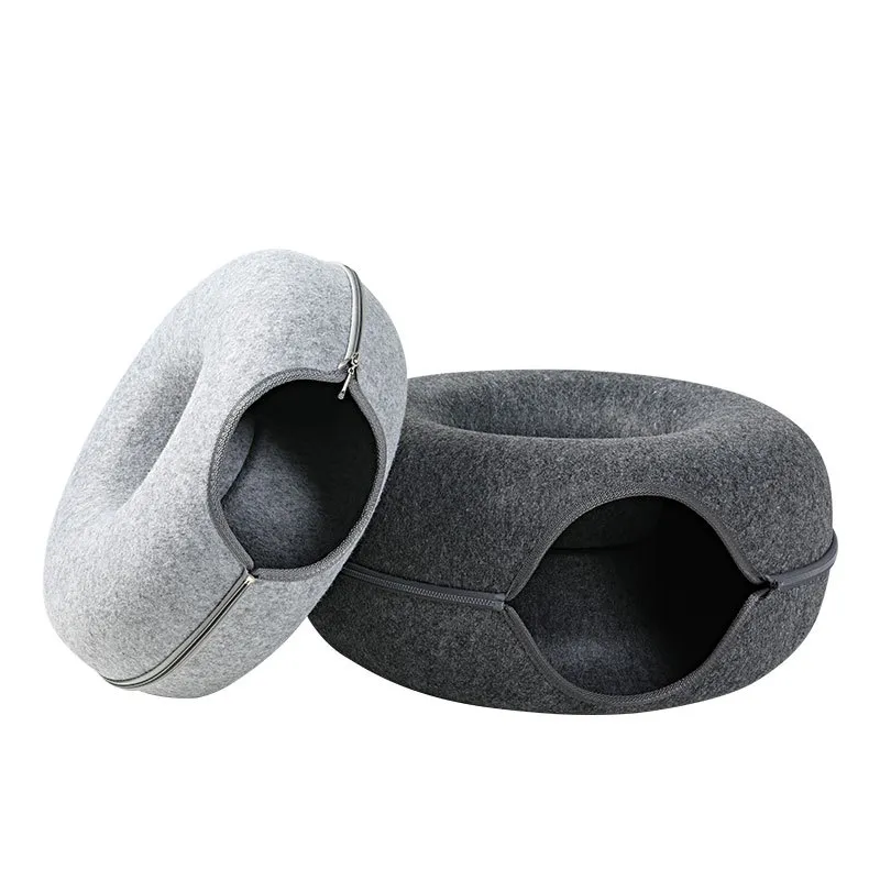 Donut-Shaped Cat Bed - Image 4