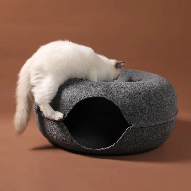 Donut-Shaped Cat Bed - Image 7