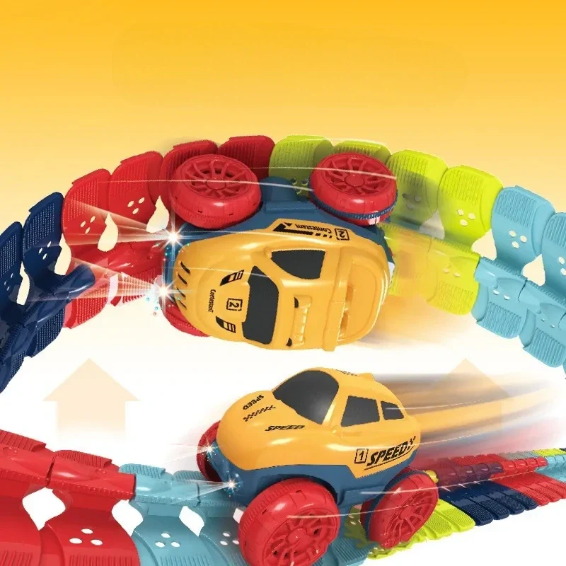 Electric Racing Car Track Building Set - Image 7