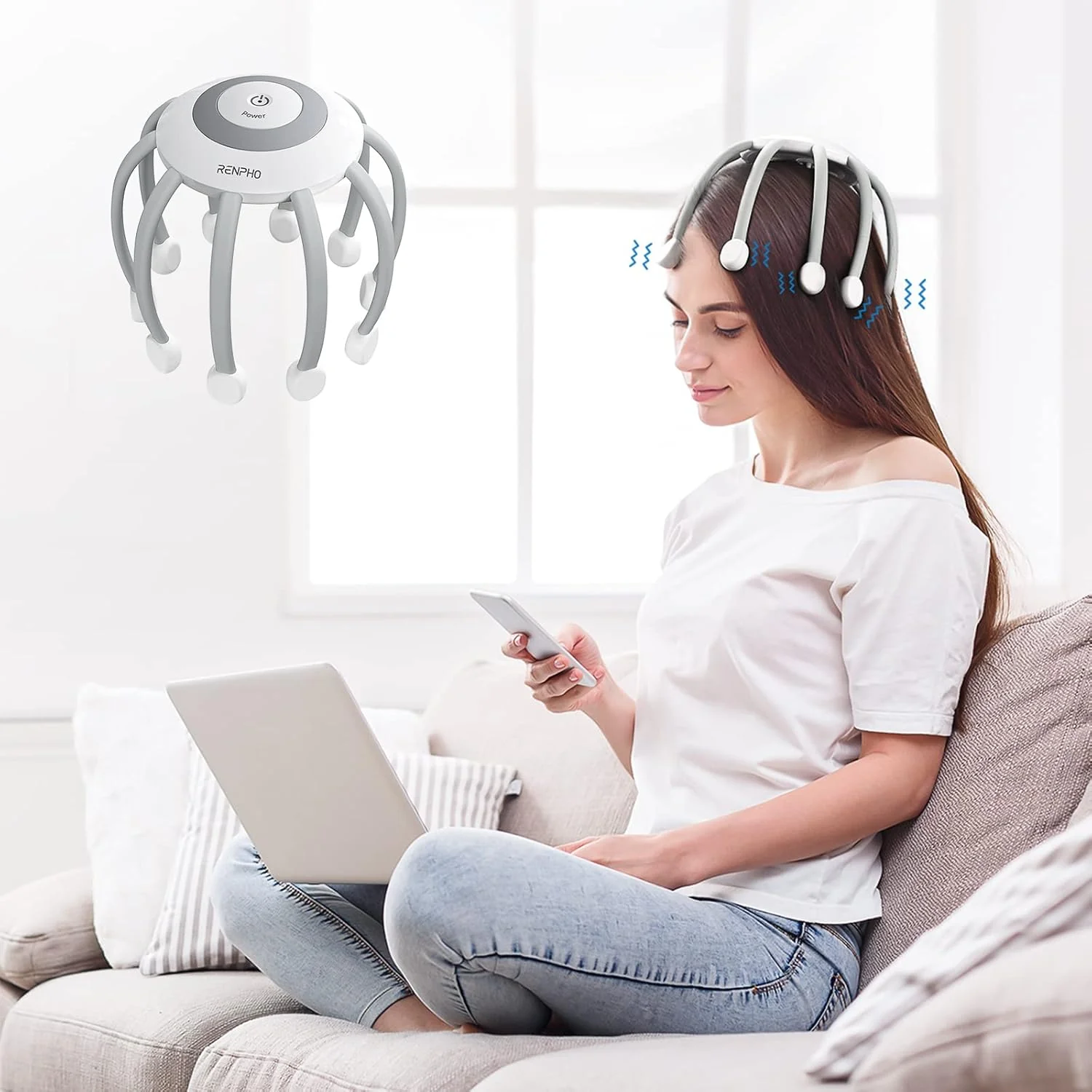 Octupus Electric Scalp Massager - Image 9