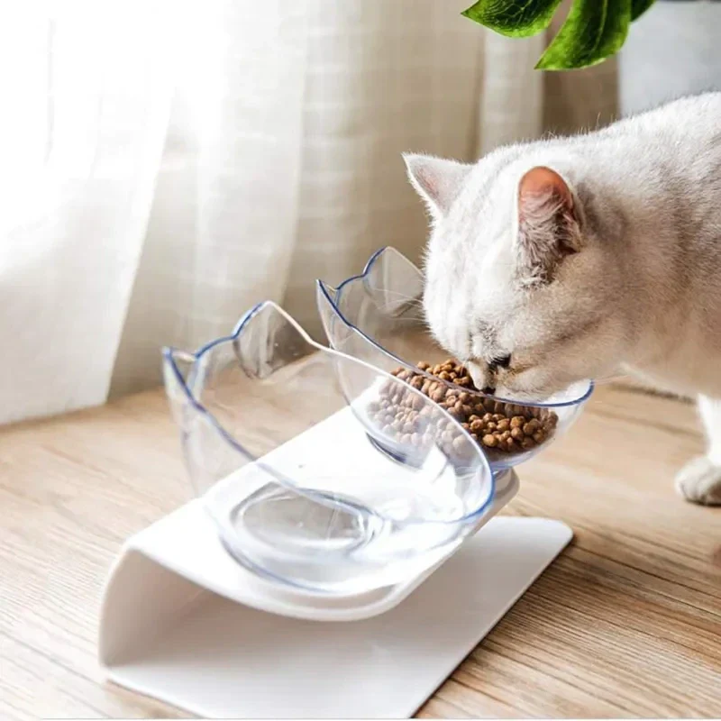 Ergonomic Tilted Pet Feeder - Image 2