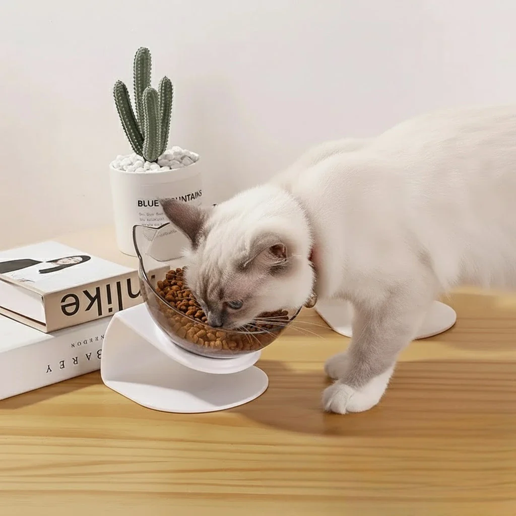 Ergonomic Tilted Pet Feeder - Image 9