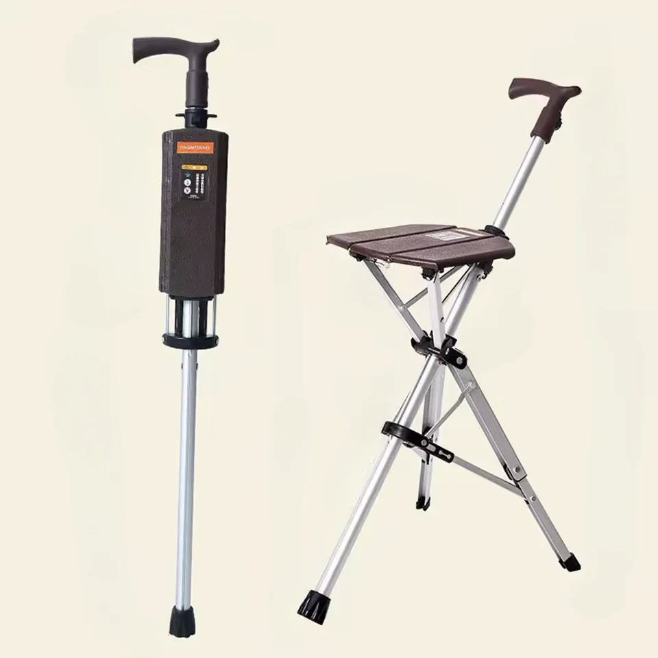 Foldable Cane with Built-in Seat - Image 9
