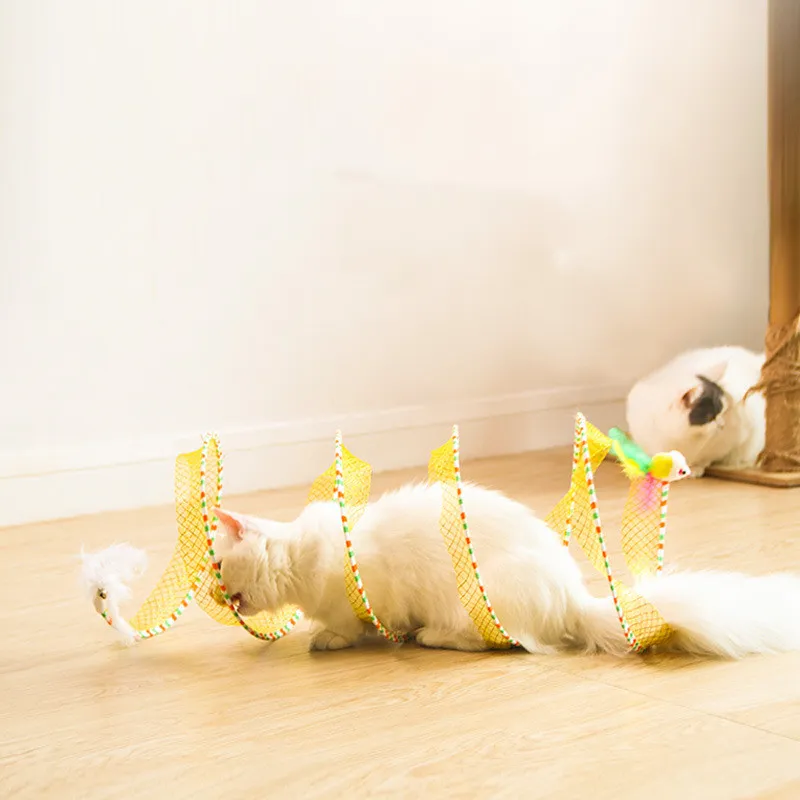 PurrSpiral™ Foldable Cat Tunnel - Image 2