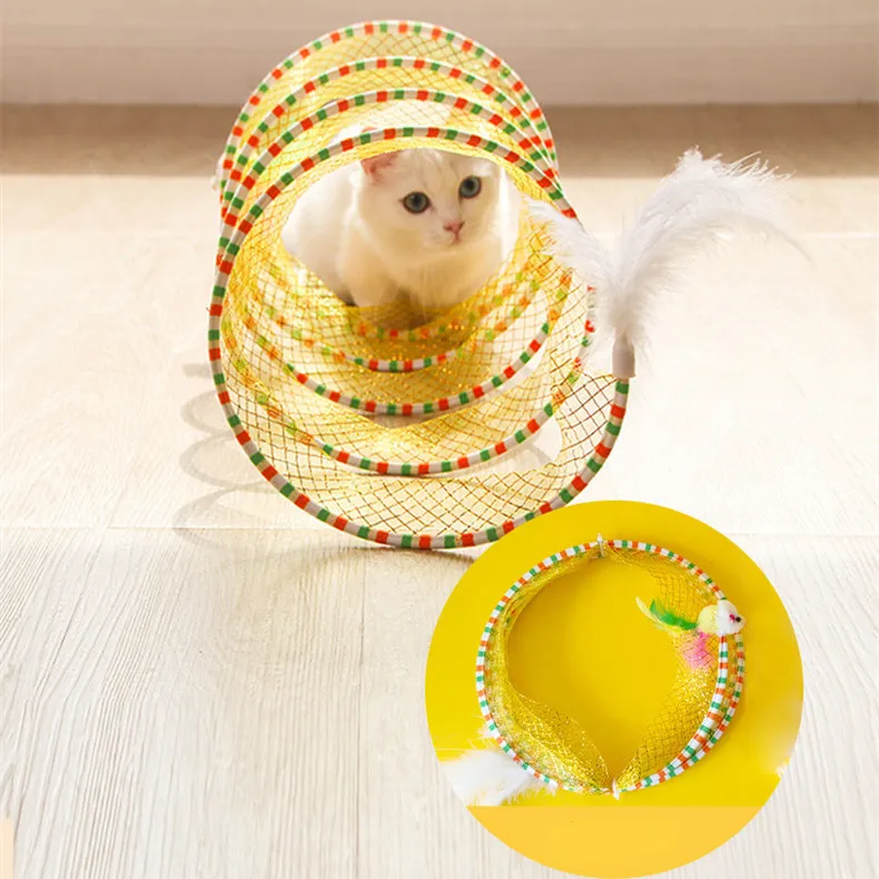 PurrSpiral™ Foldable Cat Tunnel - Image 3
