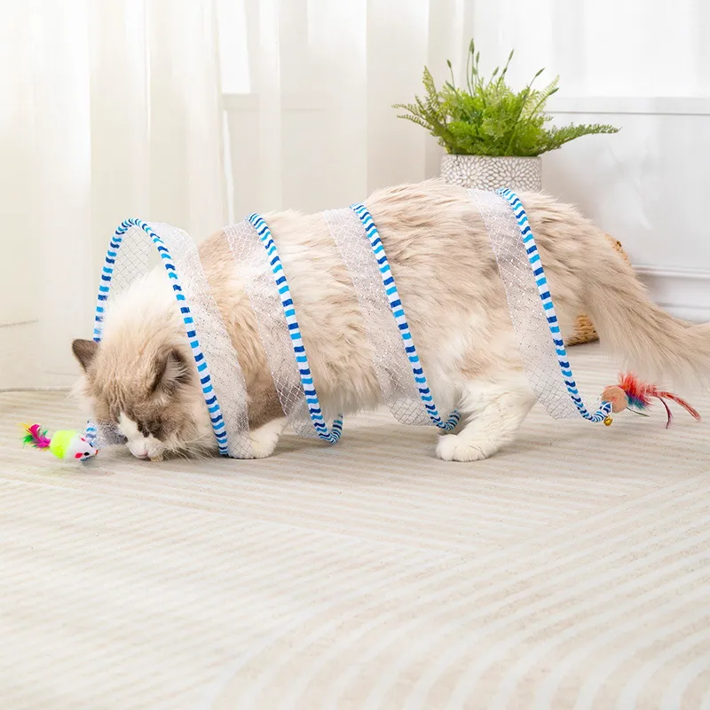 PurrSpiral™ Foldable Cat Tunnel - Image 6