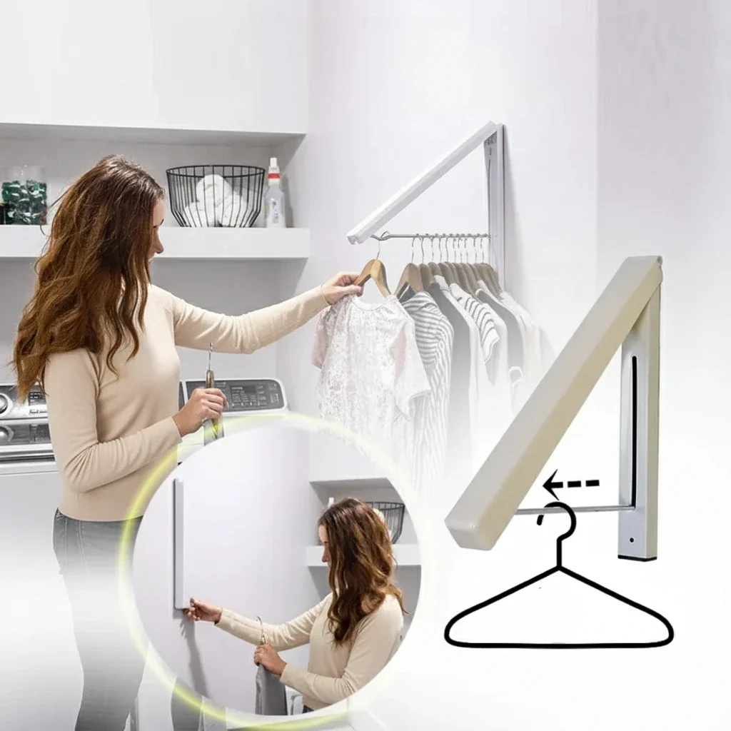 Foldable Clothes Drying Rack