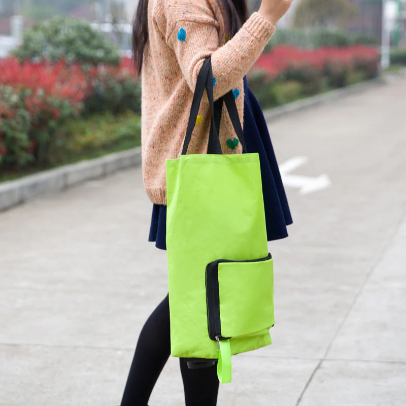 2-in-1 Foldable Shopping Cart - Image 5