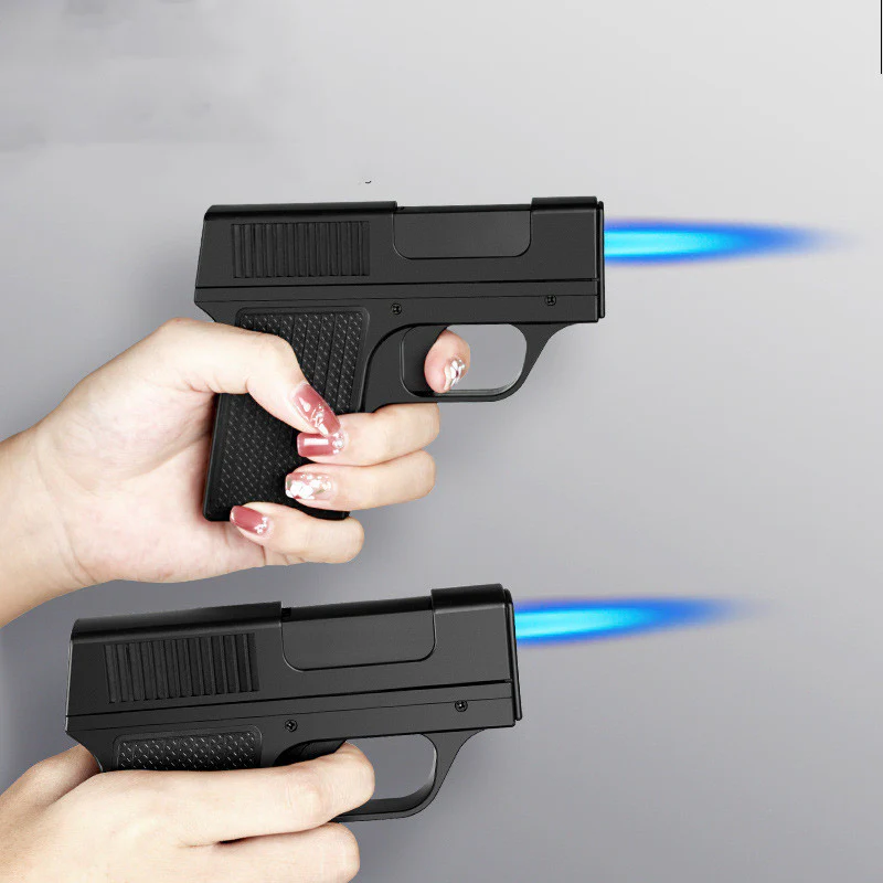 Gun-Shaped Windproof Lighter - Image 5