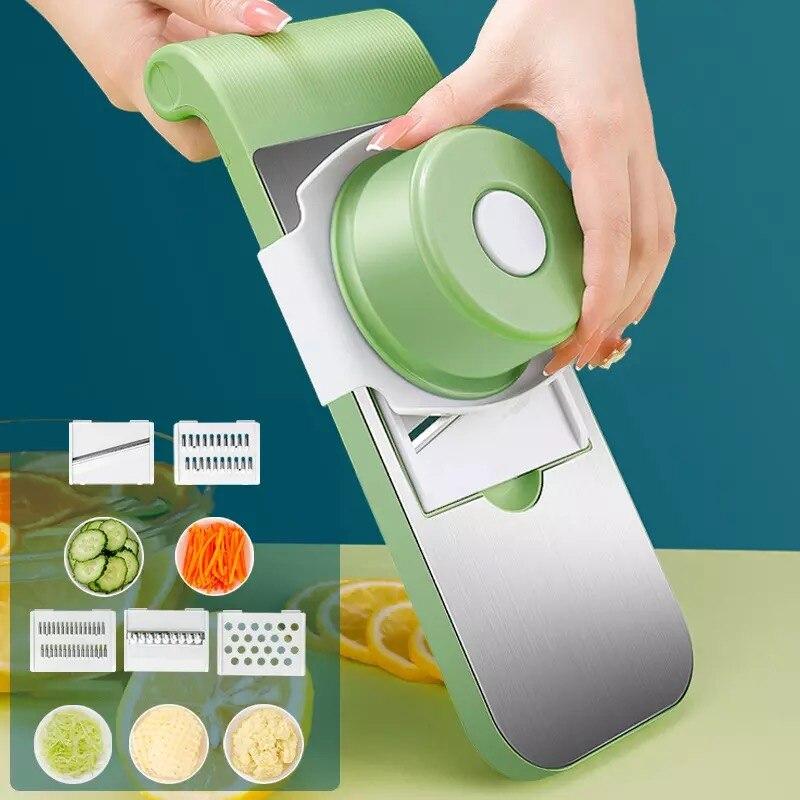 Vegetable Grater With a Hand Guard - Image 2