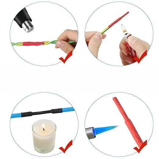 Heat Activated Wire Insulation Kit (530 pcs) - Image 3