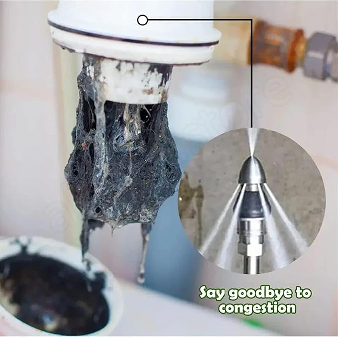 High-Pressure Drain Cleaning Nozzle - Image 4