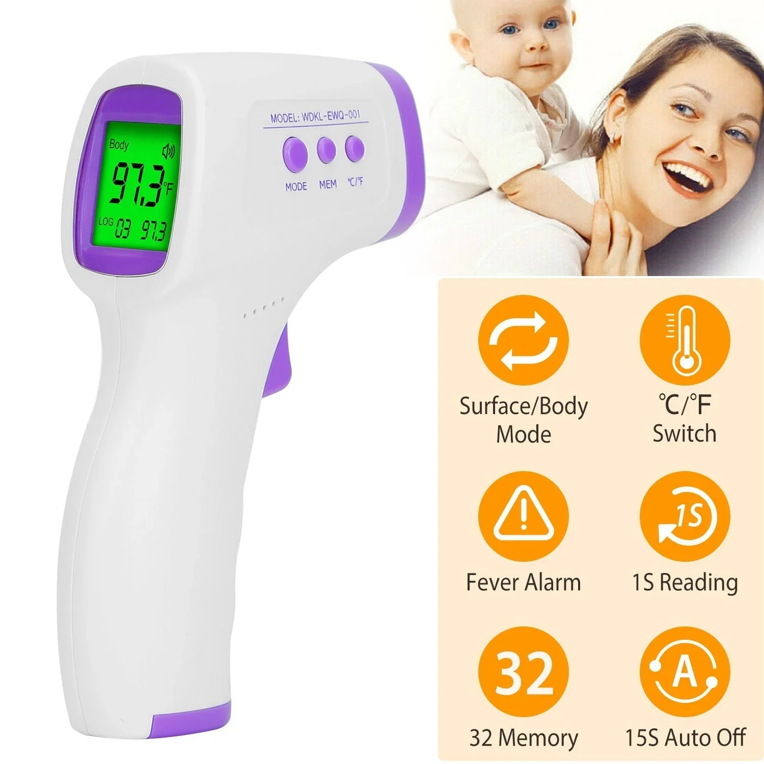 Thermolux Infrared Digital Thermometer - Image 3