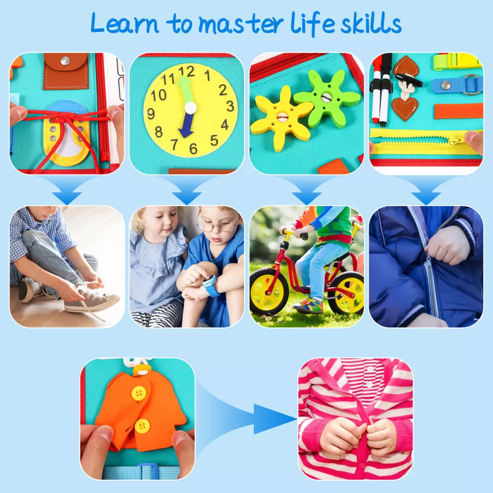 Interactive Busy Book for Kids - Image 2