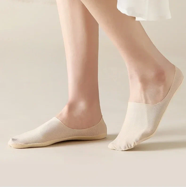 Invisible No-Slip Socks (5 Pairs)