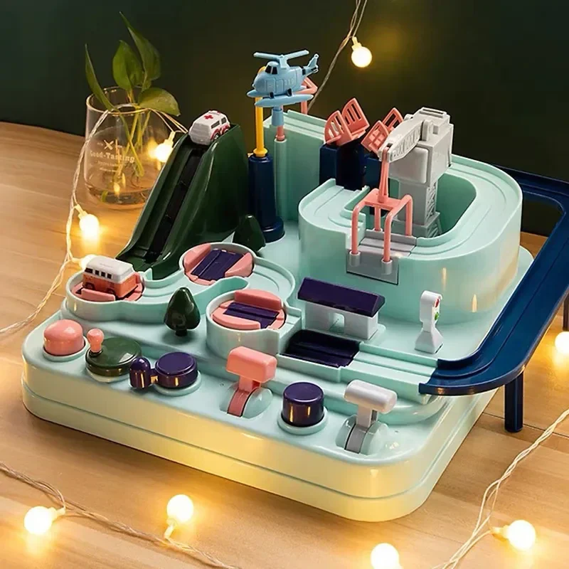 Kids Adventure Car Track Playset - Image 3
