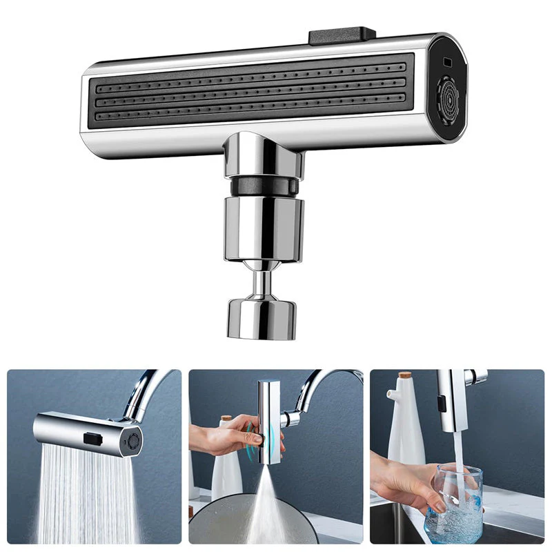 Kitchen 3-in-1 Waterfall Faucet - Image 8