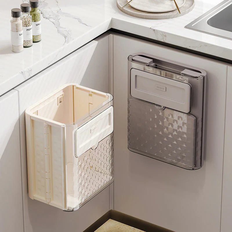 Kitchen Folding Trash Basket