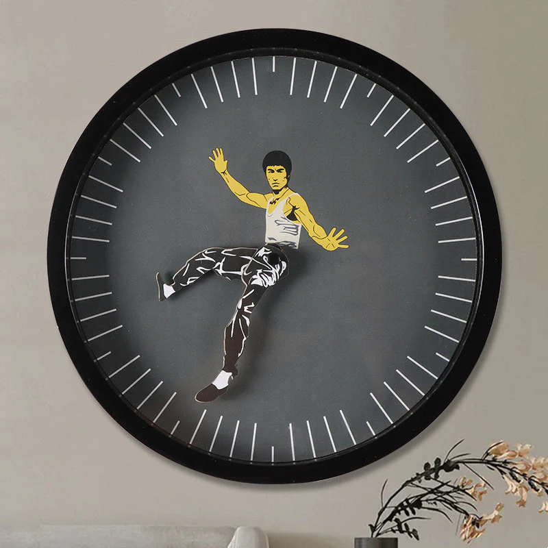Kung Fu Wall Clock - Image 4