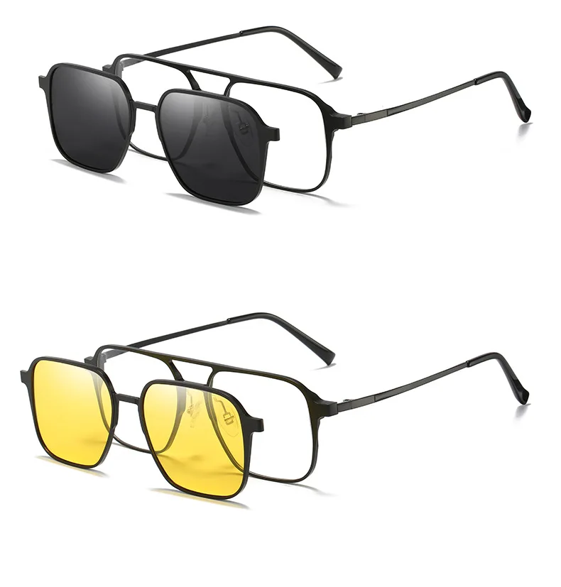 Polarized Magnetic Snap-On Sunglasses - Image 4